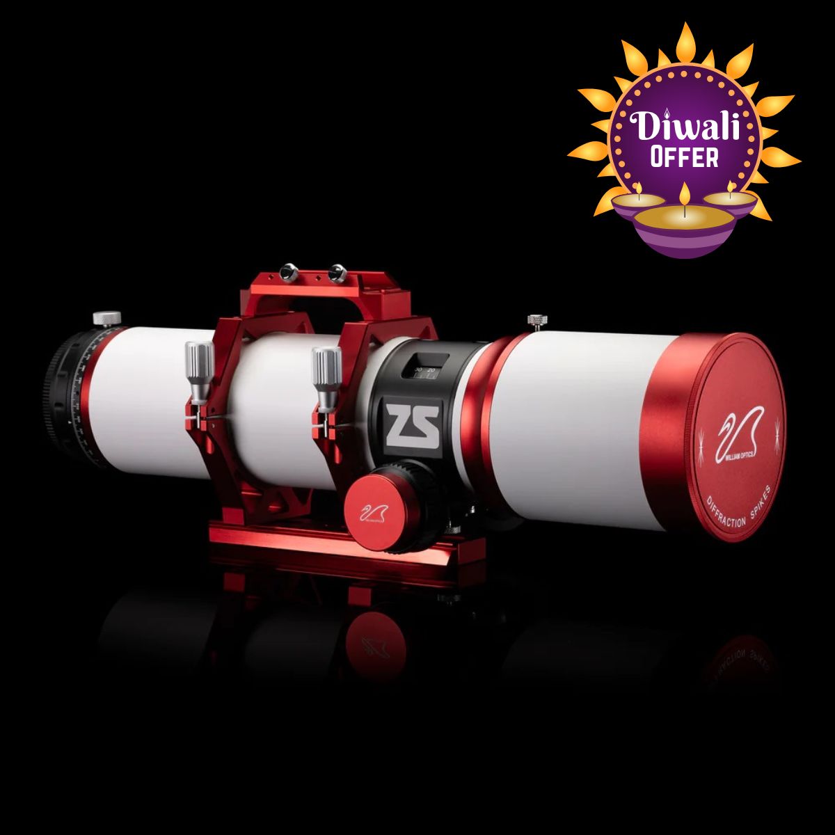 Main image of WILLIAM OPTICS ZENITHSTAR 81 WIFD – Telescope > Refractor Telescopes | Shop at Vorion Scientific India