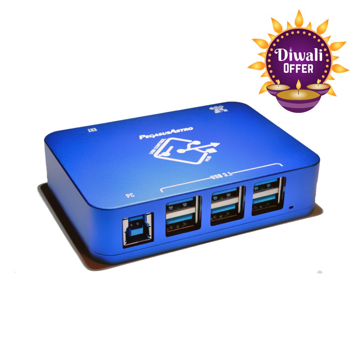 Main image of Pegasus Astro USB Control Hub – Camera > Controller | Shop at Vorion Scientific India