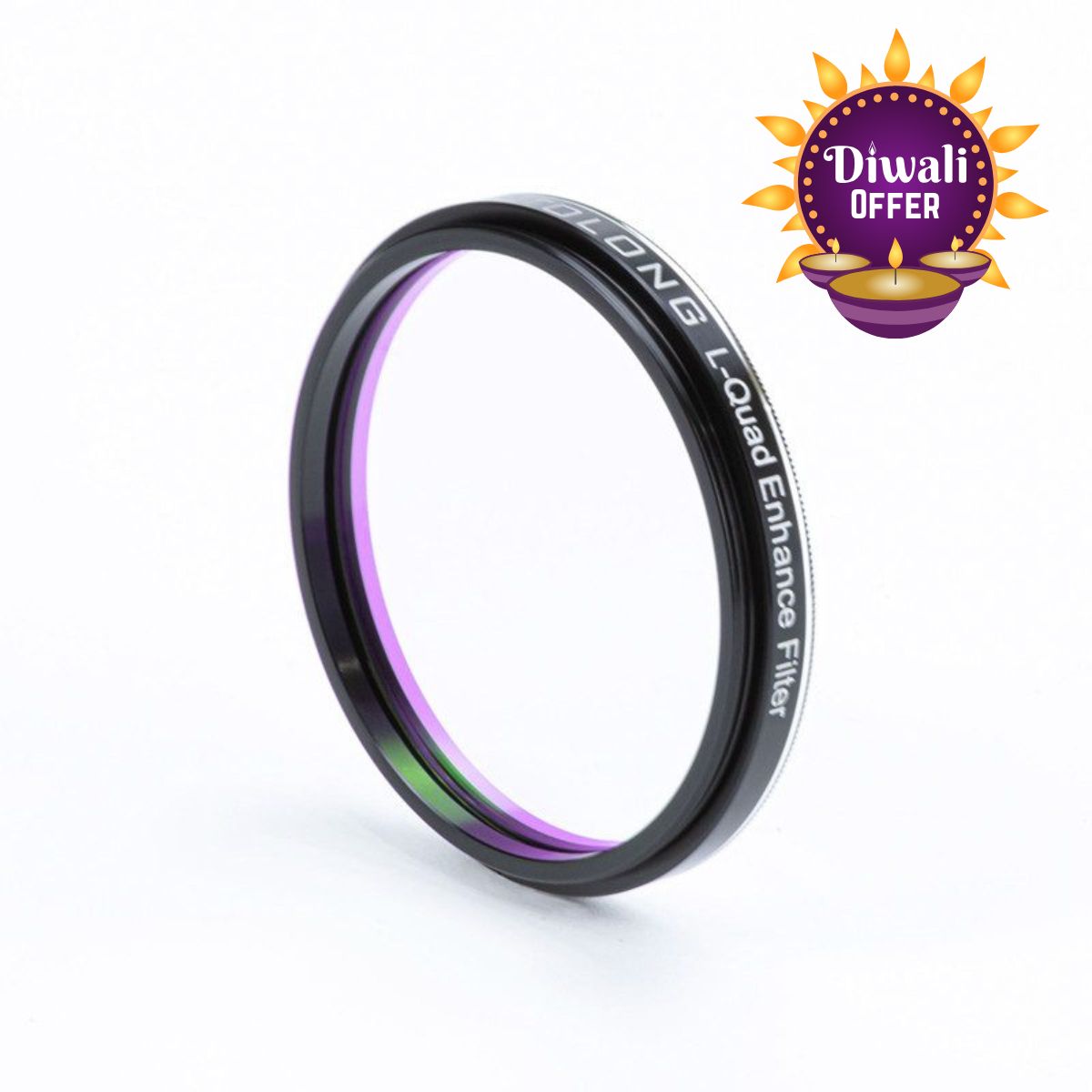 Main image of Optolong L-Quad Enhance Filter 2inch – Filters > Narrowband Filter | Shop at Vorion Scientific India
