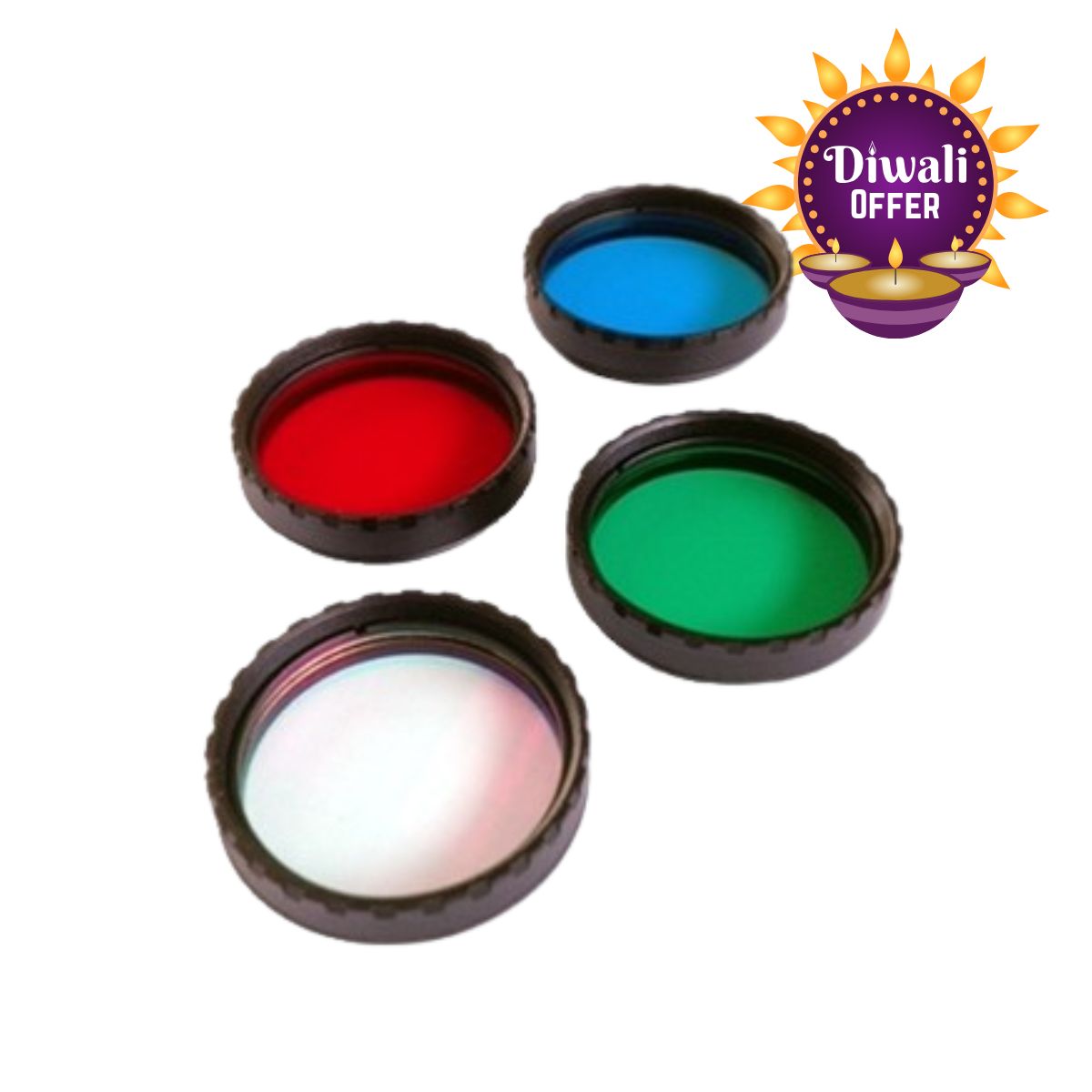 Main image of Baader Absorptive RGB Filter Set with UV/IR Cut – Filters > Imaging Filters | Shop at Vorion Scientific India