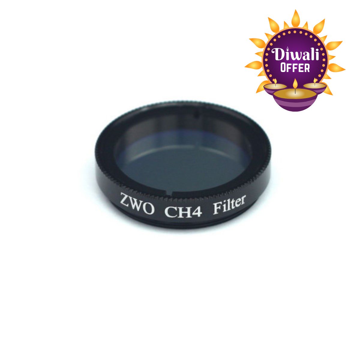 Main image of ZWO 20nm CH4 Methane filter – Filters > Imaging Filters | Shop at Vorion Scientific India