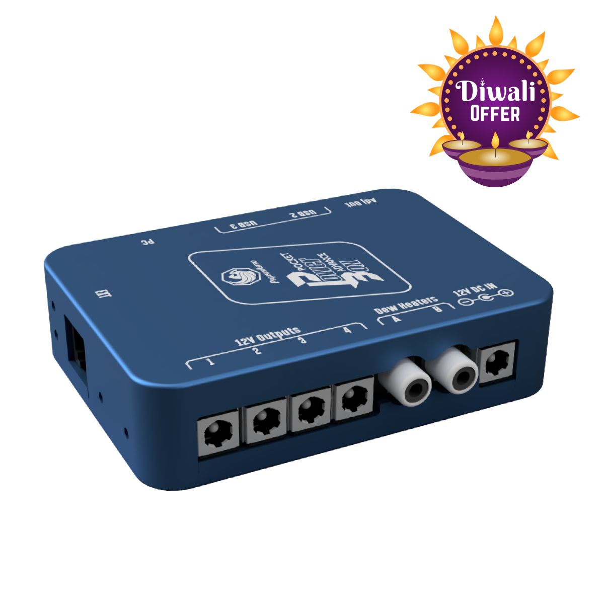 Main image of Pegasus Astro Pocket Power box Advance Gen2 – Camera > Controller | Shop at Vorion Scientific India