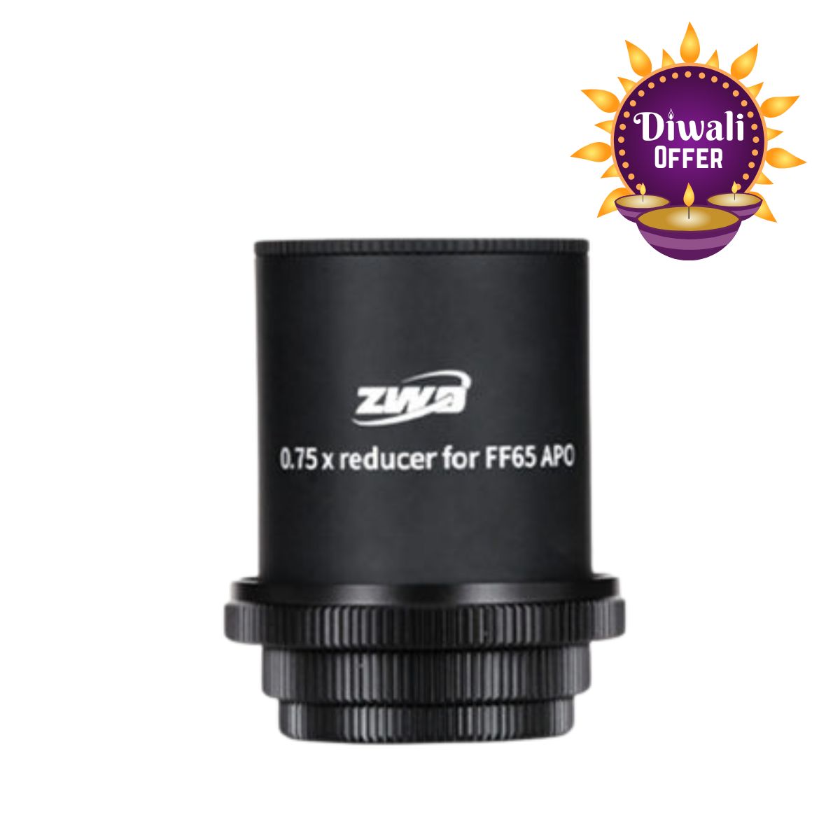 Main image of ZWO FF65APO 0.75X— Full Frame Reducer – Accessories | Shop at Vorion Scientific India