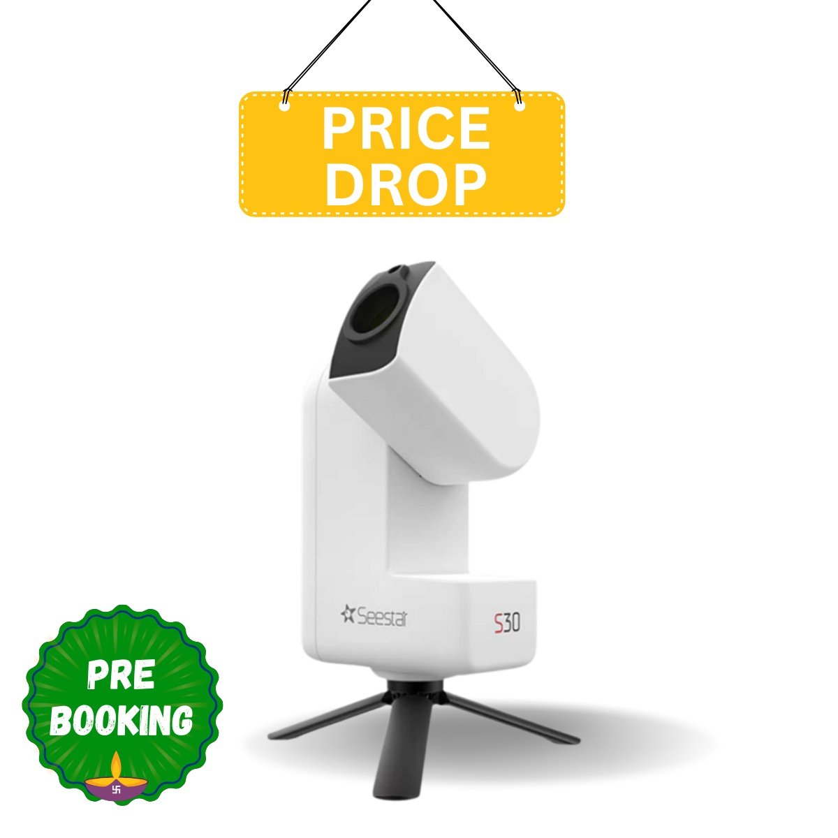 Main image of ZWO Seestar S30 Smart Telescope – Telescope > Smart Telescope | Shop at Vorion Scientific India