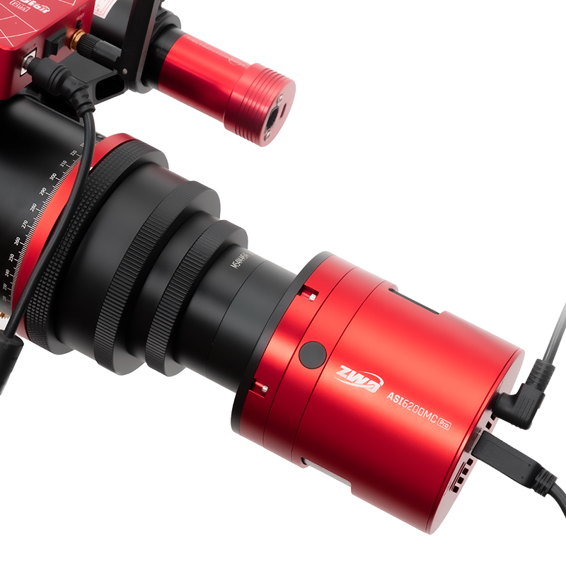 Side view of ZWO ASI6200MM-P Camera