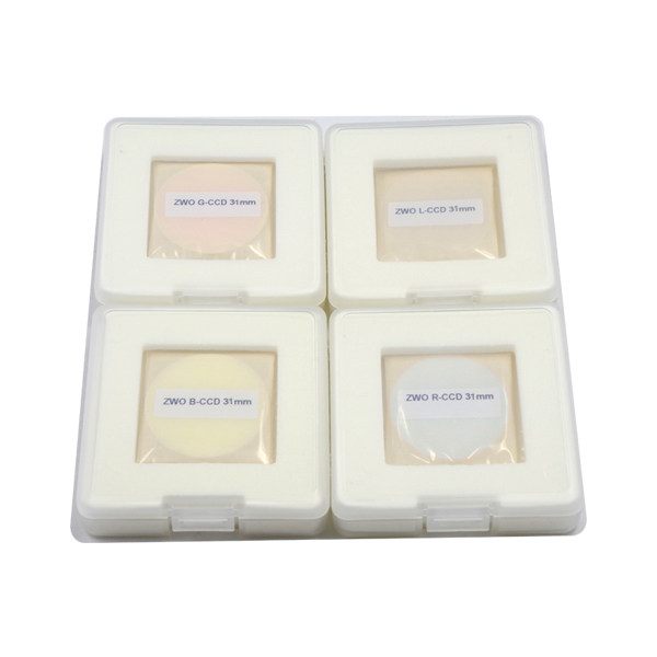 Main image of ZWO LRGB 31mm Filters – Filters > Imaging Filters | Shop at Vorion Scientific India
