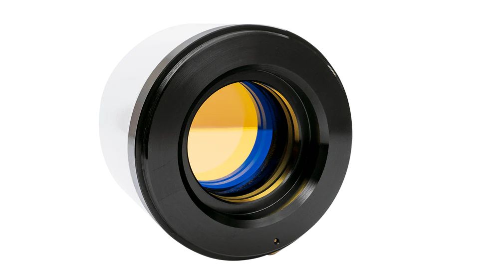 Side view of Lunt LS50FHa 50mm Front-Mounted Double Stack H-Alpha Solar Filter