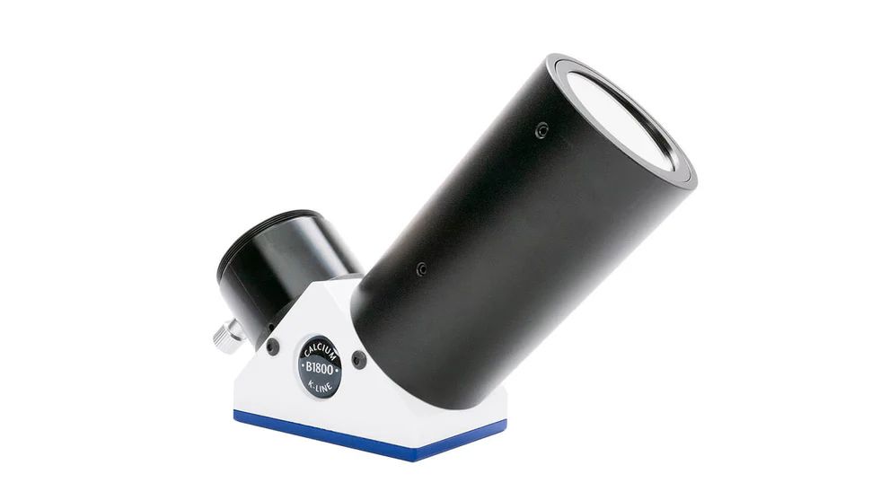 Side view of Lunt Calcium K Module B600 Filter In 2” Star Diagonal