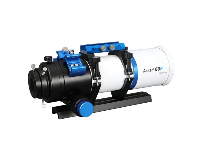 Side view of Askar 60F Flat-Field Quadruplet Astrograph Telescope