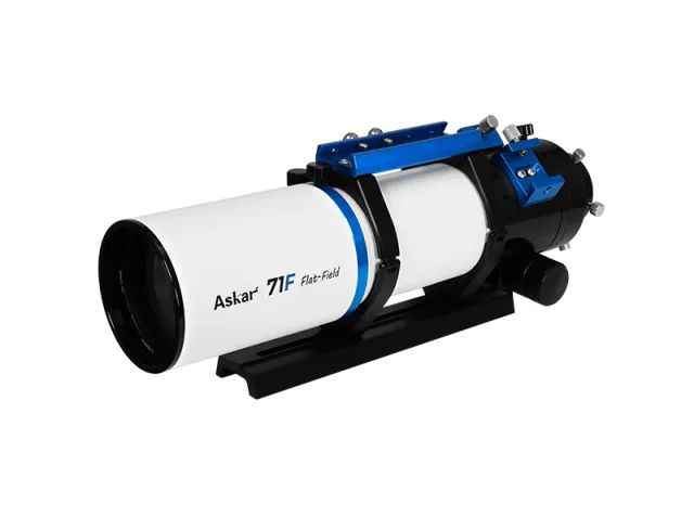 Side view of Askar 71F Flat-Field Quadruplet Astrograph Telescope