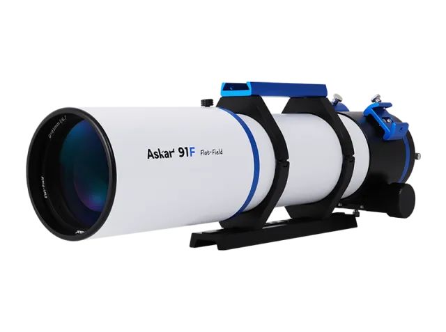 Side view of Askar 91F Flat-Field Quadruplet Astrograph Telescope