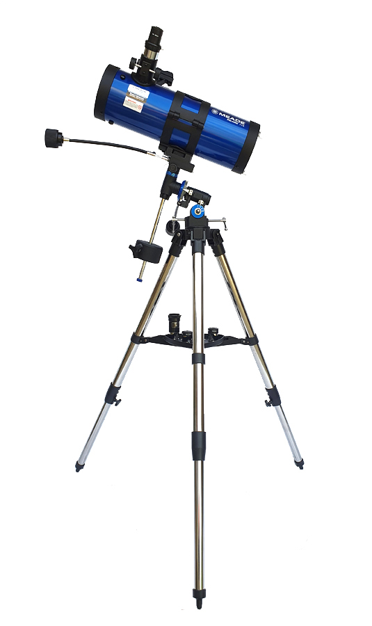 Side view of MEADE POLARIS 114/1000 EQ