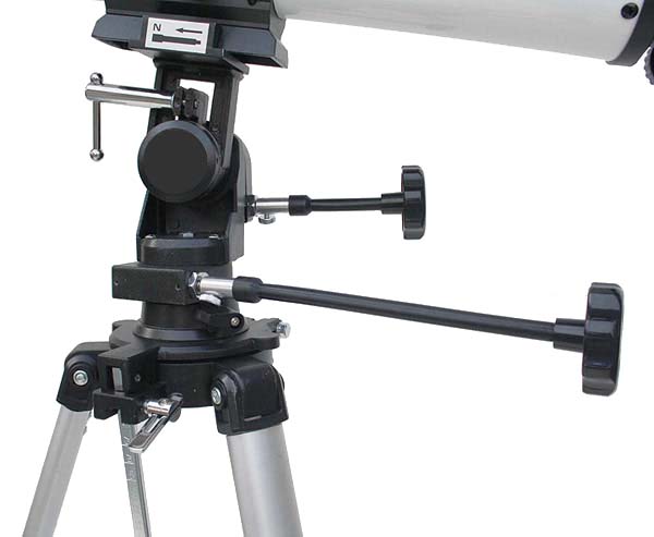 Side View of STAR TRACKER 70/700 NG REFRACTOR TELESCOPE