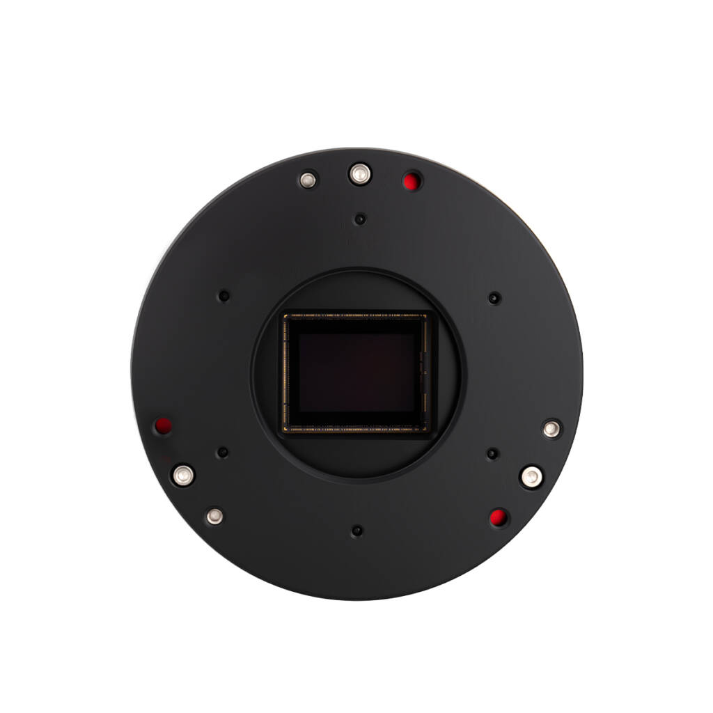 Side view of ZWO ASI2600MM-P Astronomy Cooled Camera