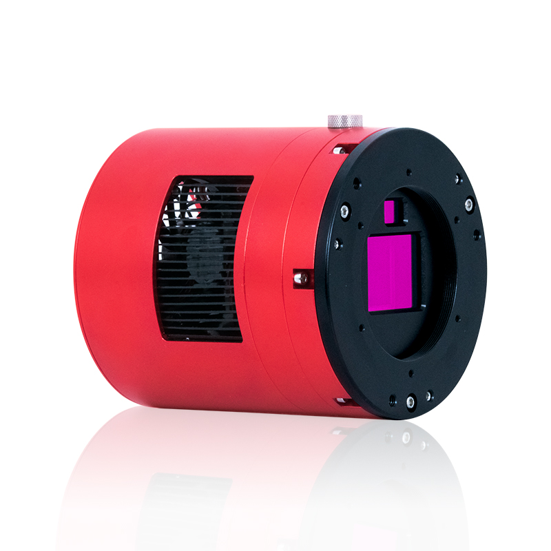 Side view of ZWO ASI2600MM DUO Astrophotography Camera
