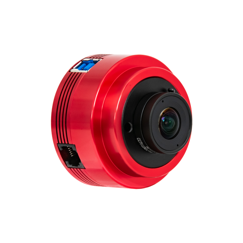 Side view of ZWO ASI662MM Planetary Camera