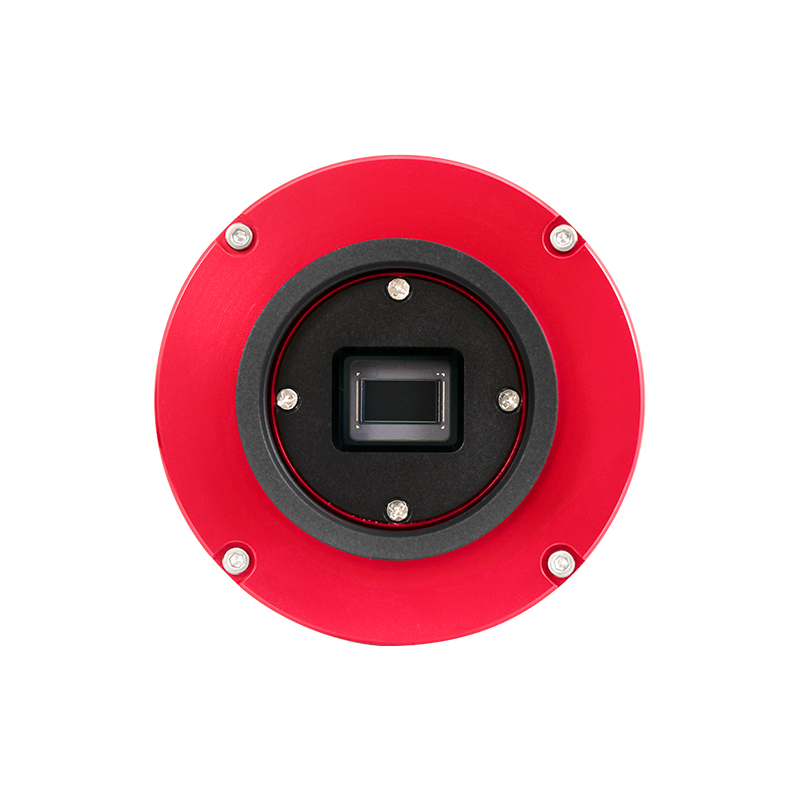 Side view of ZWO ASI585MM Pro Astronomy Camera