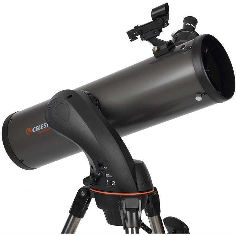 Side view of Celestron Nexstar 130 SLT Telescope