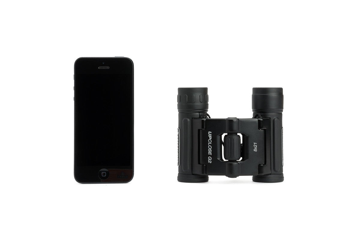 Side view of Celestron UpClose G2 8x21 Roof Binocular