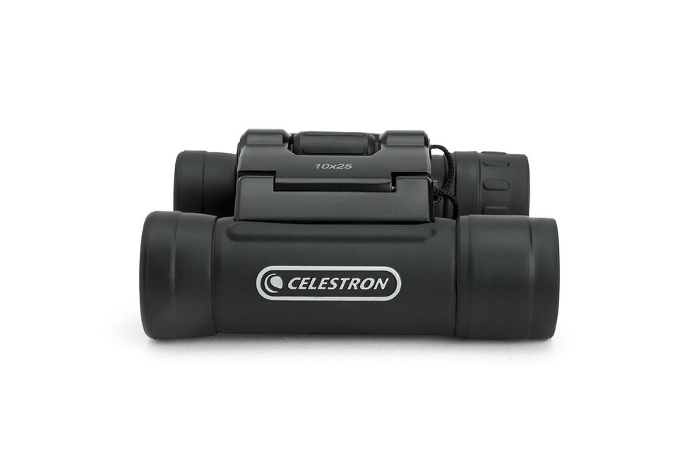 Side view of Celestron UpClose G2 10x25 Roof Binocular