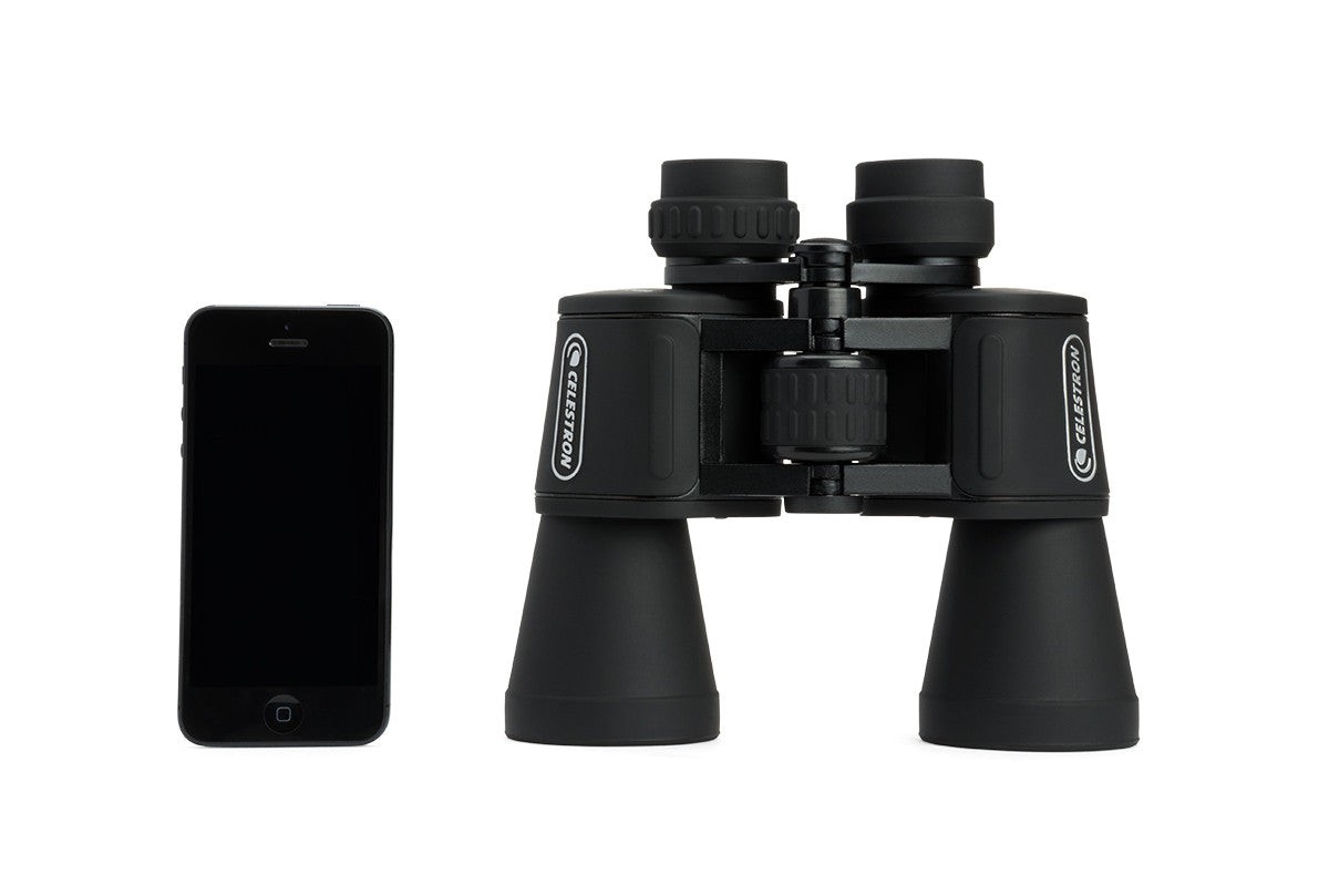 Side view of Celestron Binoculars UpClose G2 20X50 PORRO