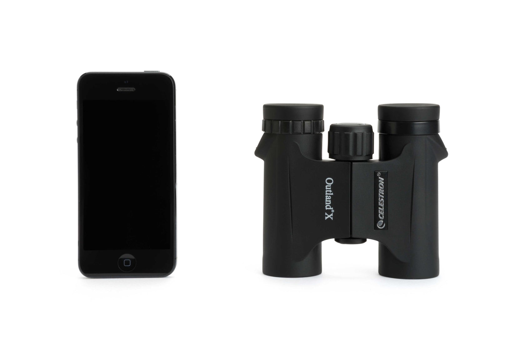 Side view of Celestron Outland X 10x25 Roof Binocular