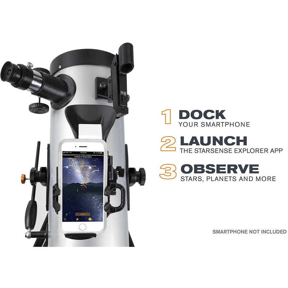 StarSense Explorer LT 127AZ Smartphone App-Enabled Newtonian Reflector Telescope