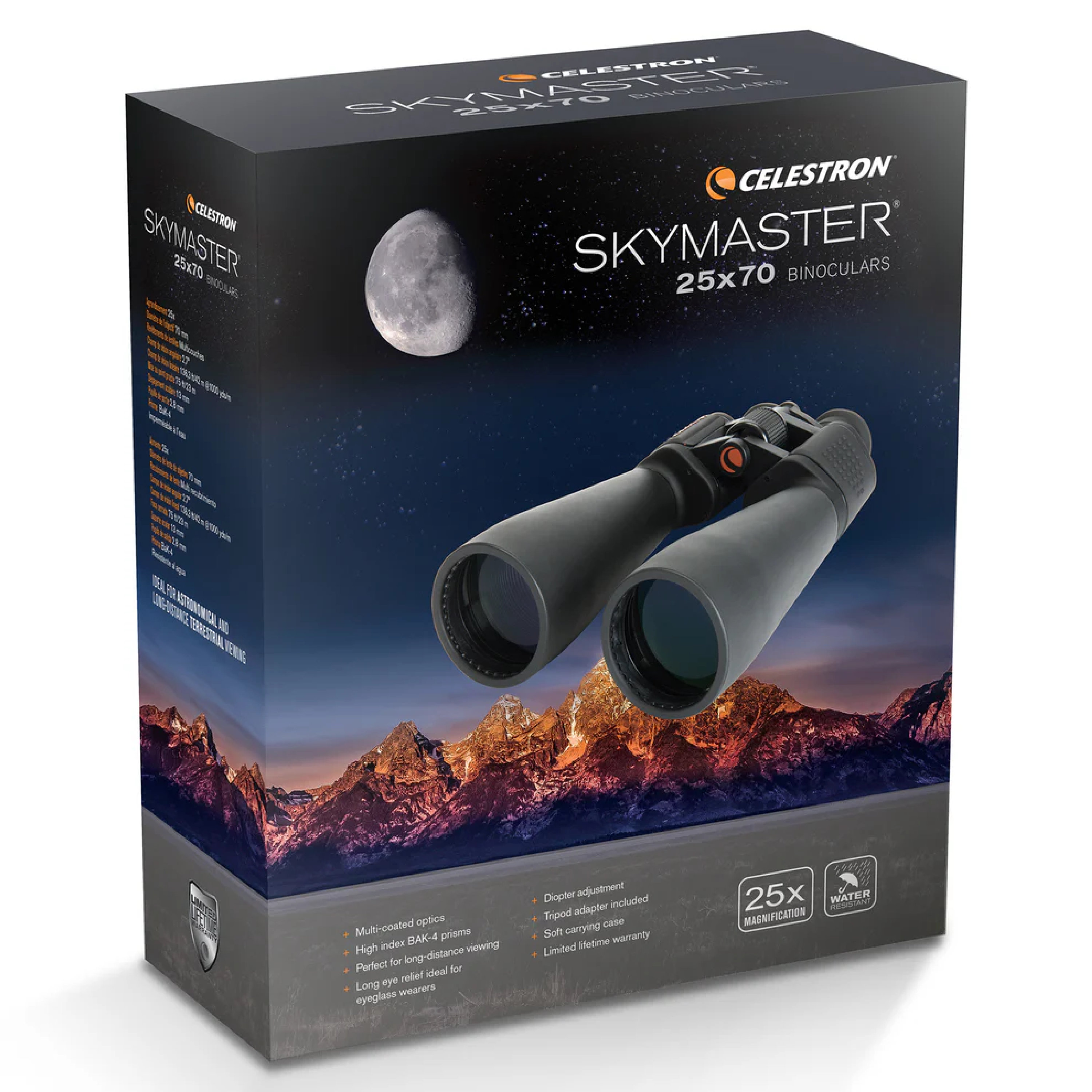 Celestron SkyMaster 25x70mm Porro Binoculars