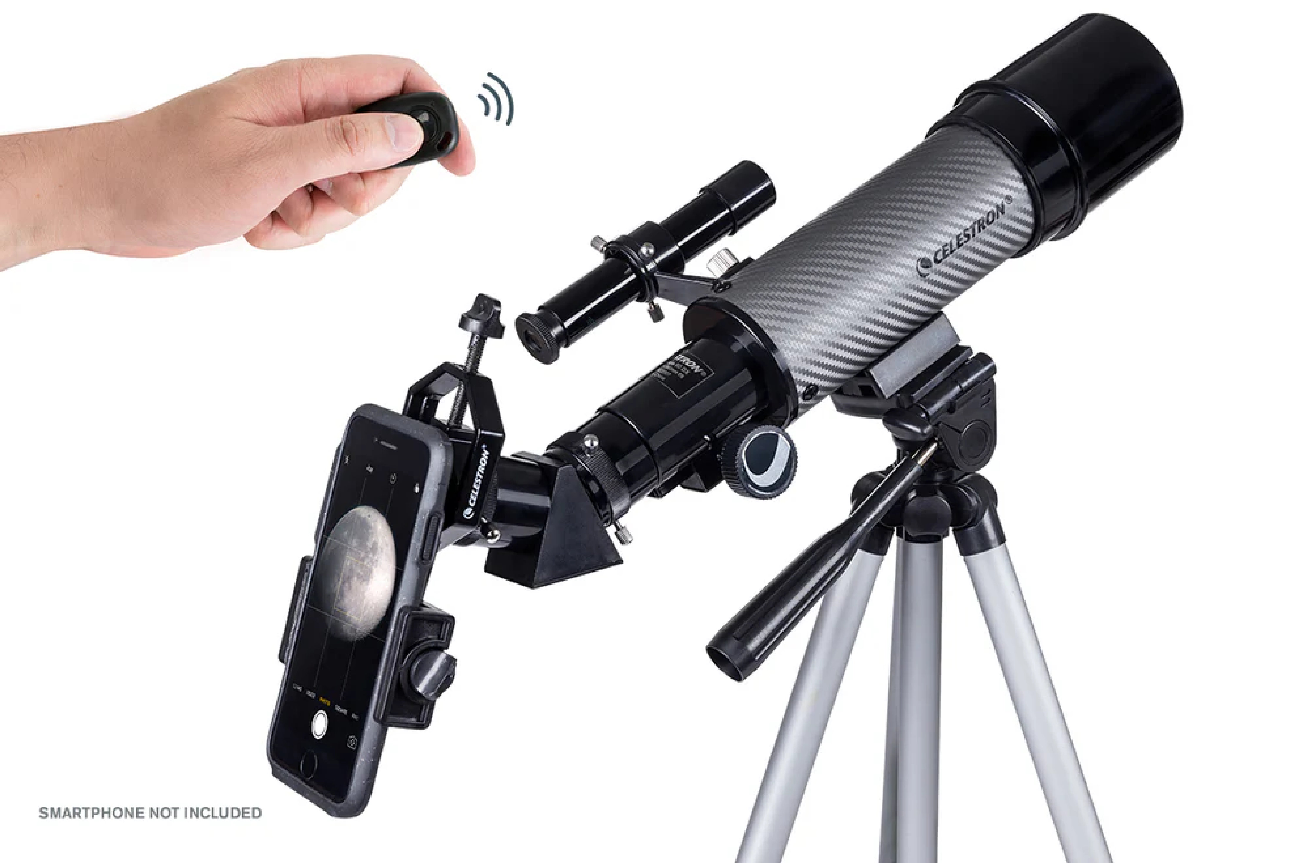 Celestron Travel Scope 60 DX Portable Telescope with Smartphone Adapter