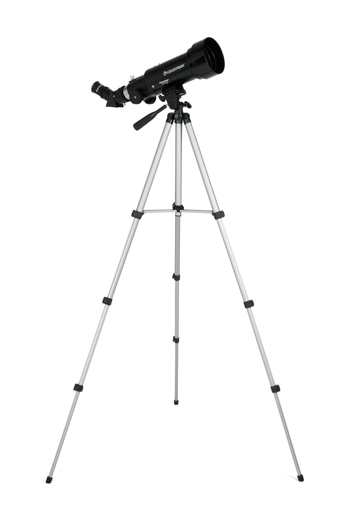Side view of Celestron Travel Scope 70 Portable Telescope