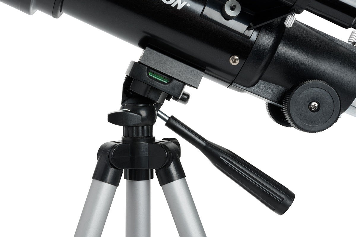 Side view of Celestron Travel Scope 70 Portable Telescope
