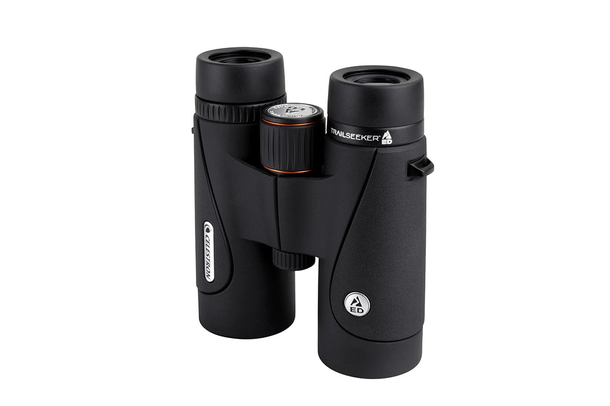 Side view of Celestron TrailSeeker ED 10x42 ROOF Binocular