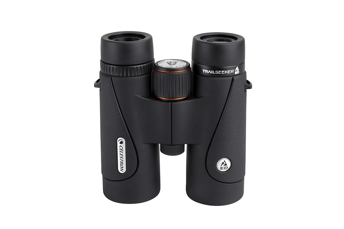 Side view of Celestron TrailSeeker ED 10x42 ROOF Binocular