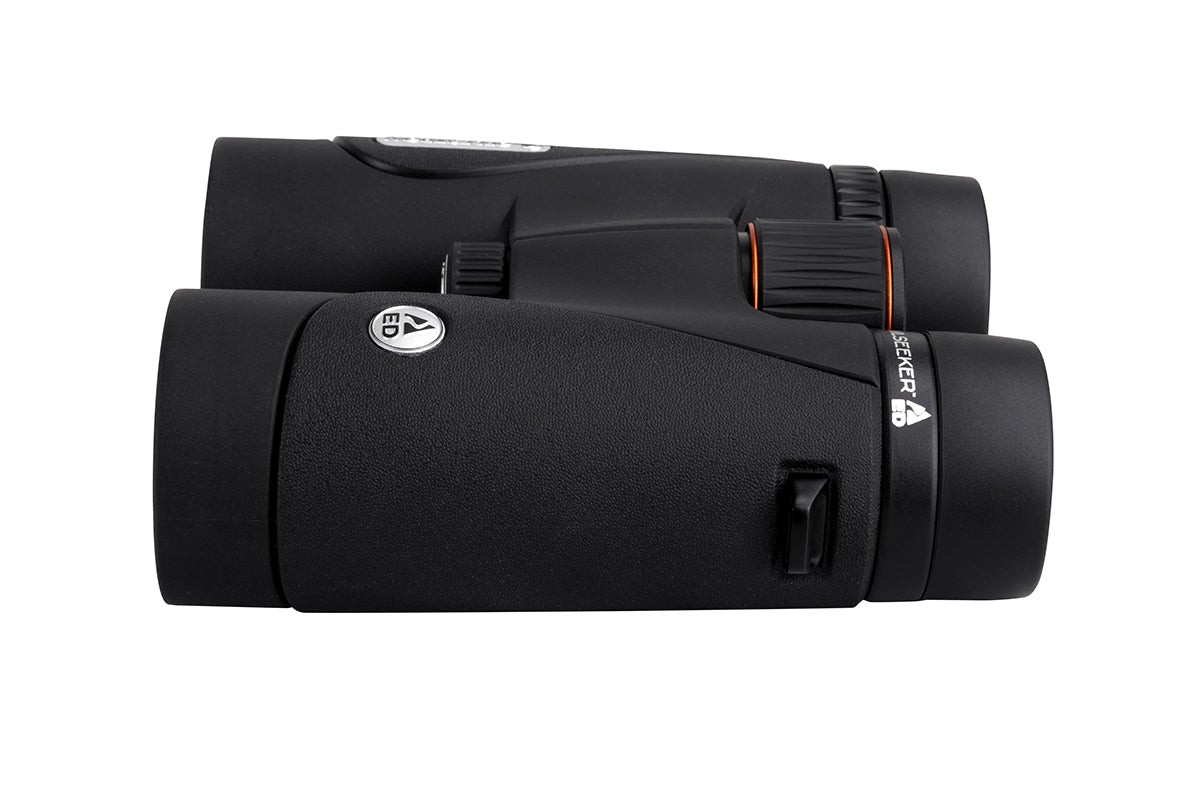 Side view of Celestron TrailSeeker ED 10x42 ROOF Binocular