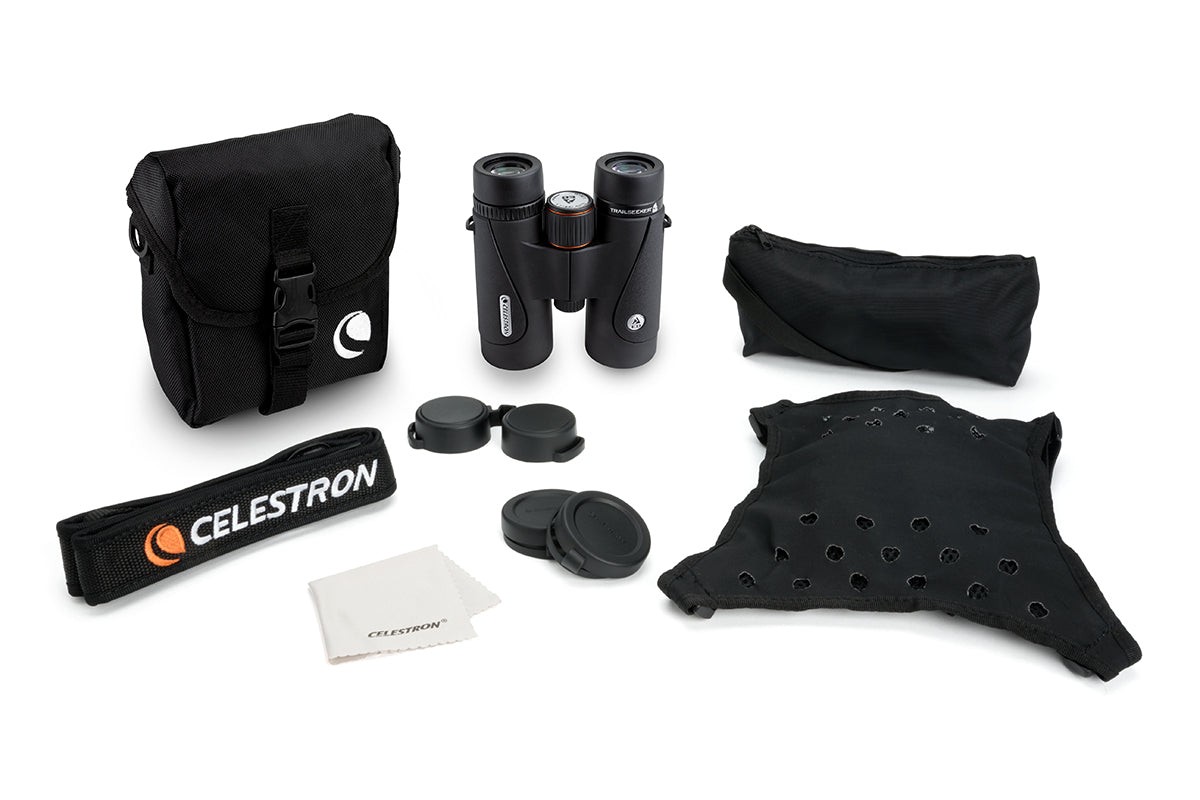 Side view of Celestron TrailSeeker ED 10x42 ROOF Binocular