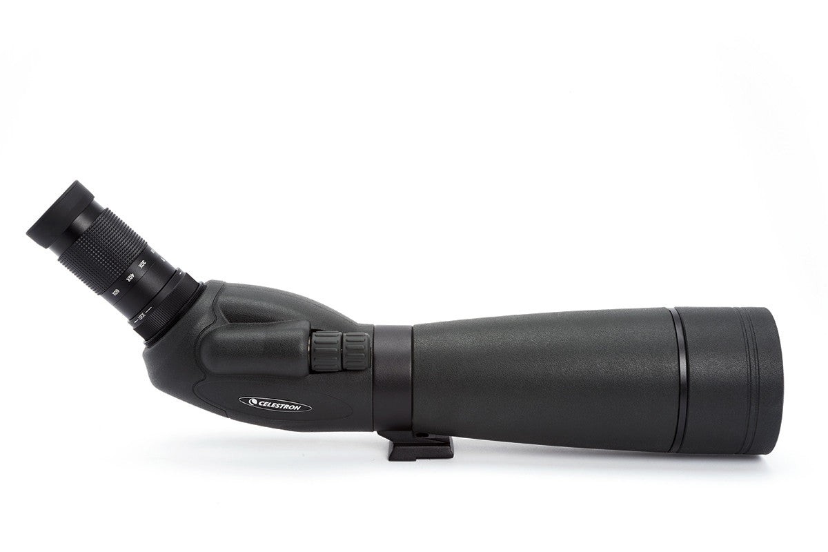 Side view of CELESTRON SPOTTING SCOPE TRAILSEEKER 20-60X80MM ANGLED ZOOM