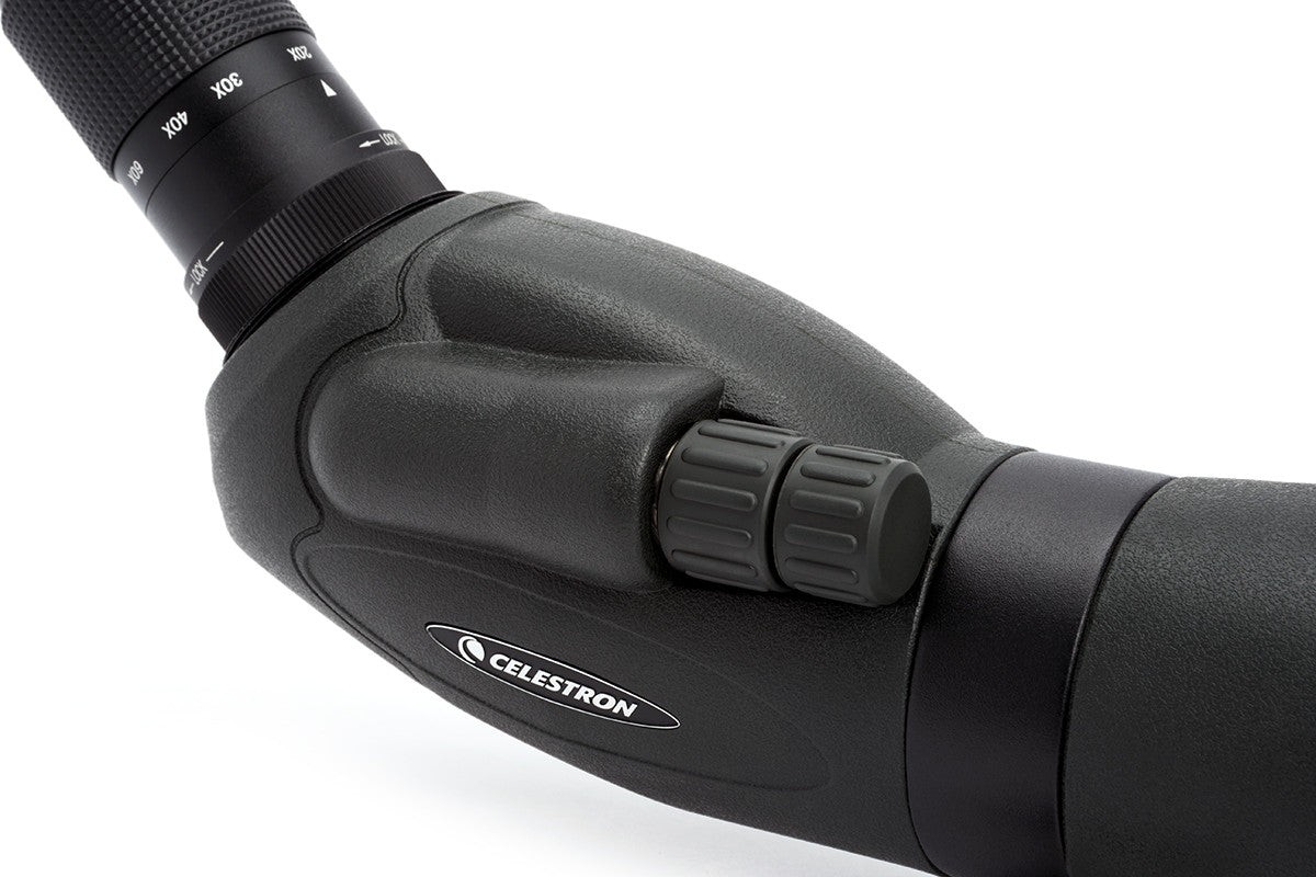 Side view of CELESTRON SPOTTING SCOPE TRAILSEEKER 20-60X80MM ANGLED ZOOM