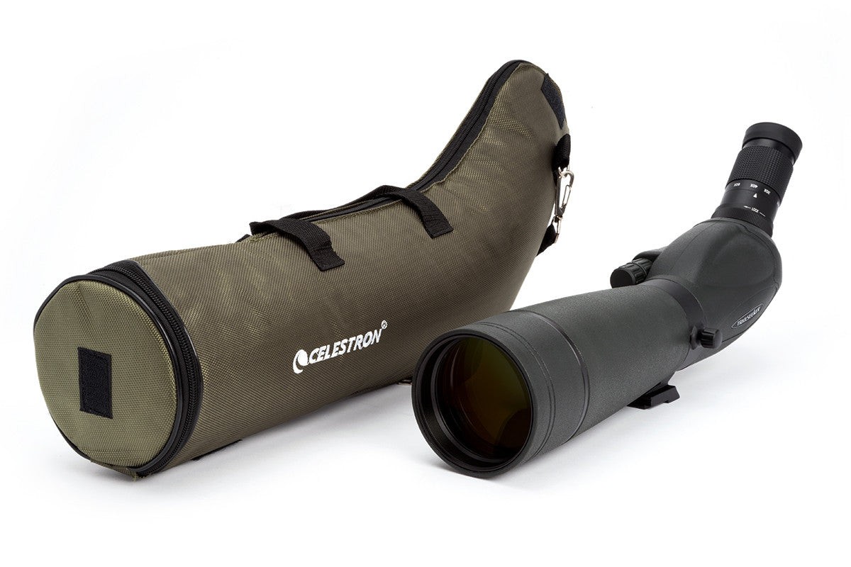 Side view of CELESTRON SPOTTING SCOPE TRAILSEEKER 20-60X80MM ANGLED ZOOM