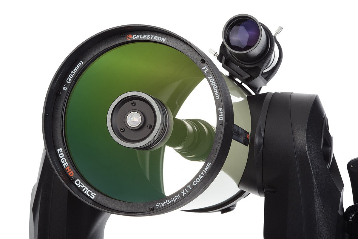 Side view of Celestron CPC Deluxe 800 HD Telescope