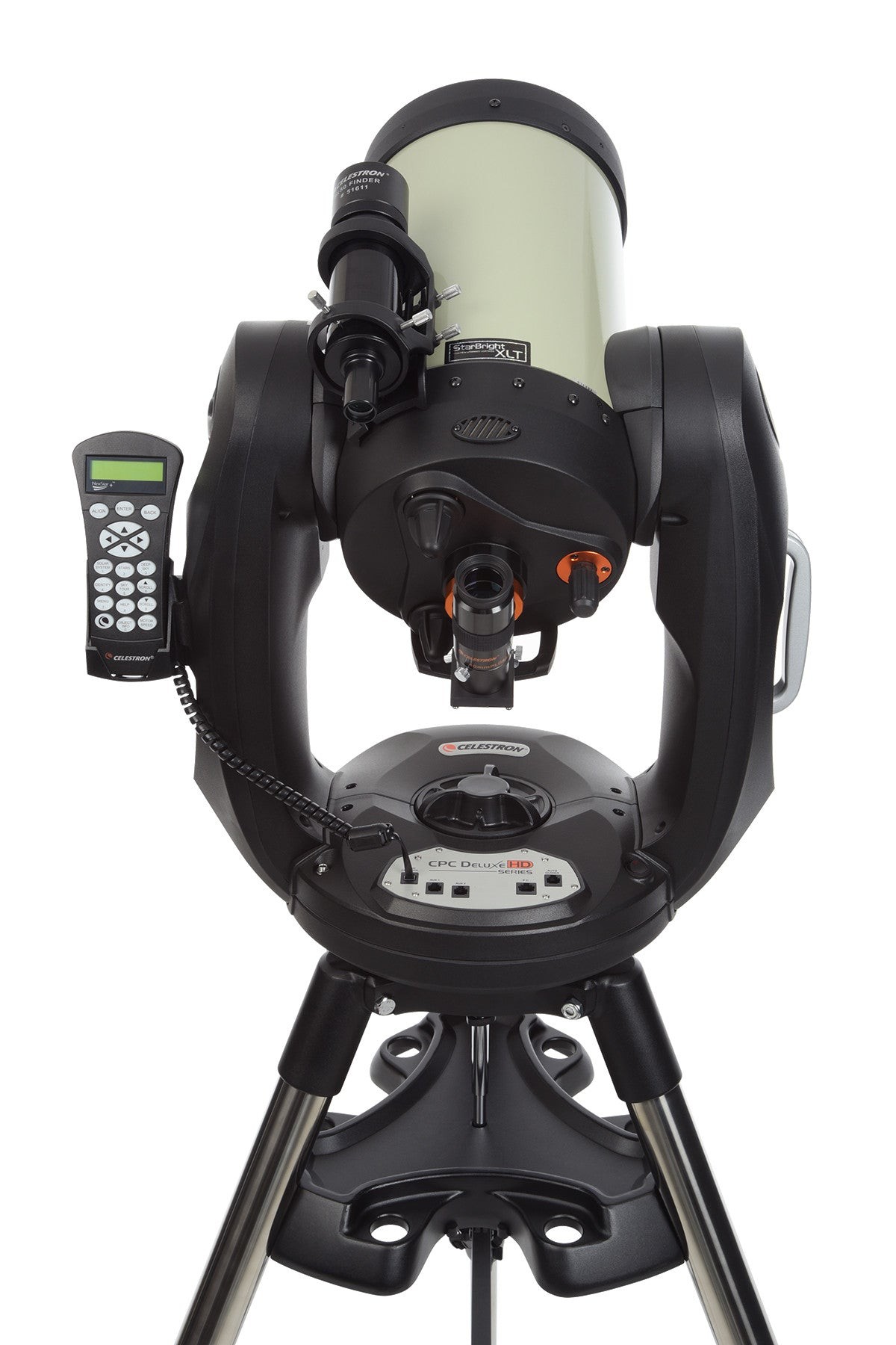 Side view of Celestron CPC Deluxe 800 HD Telescope