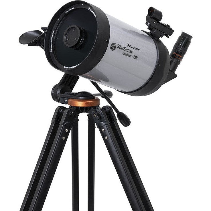 Side view of Celcelestron Telescope Starsense Explorer Dx6 SCT