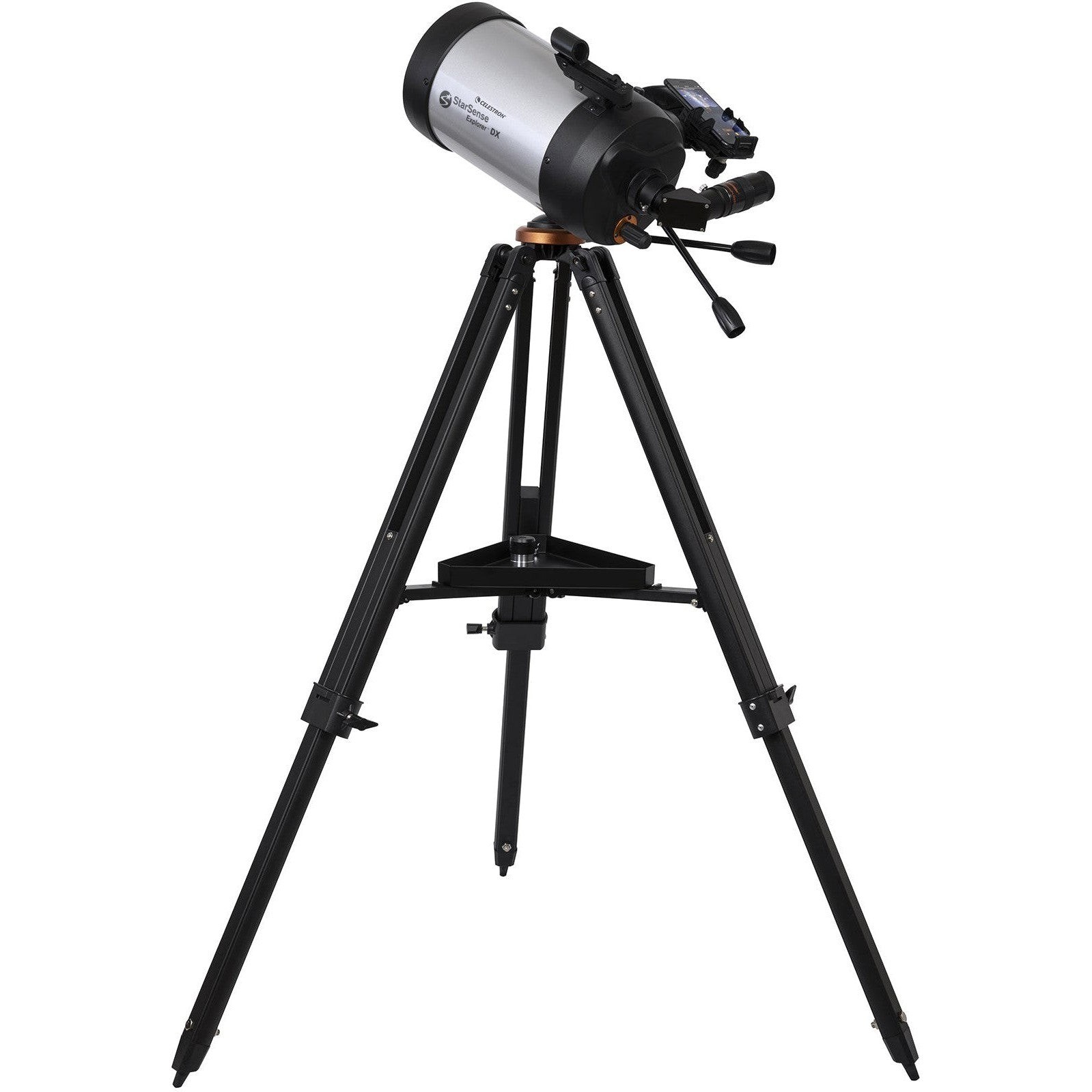 Side view of Celcelestron Telescope Starsense Explorer Dx6 SCT
