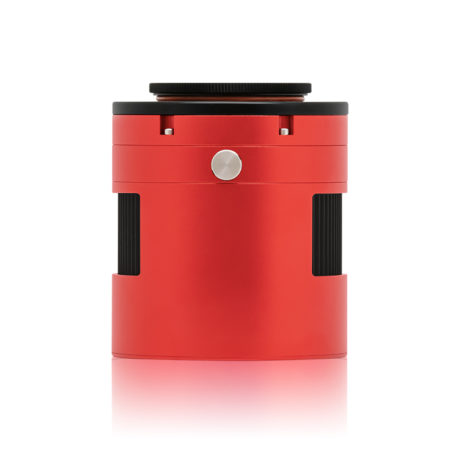 Side view of ZWO ASI2600MC DUO Astrophotography Camera – Camera > DSO Cameras | Shop at Vorion Scientific India