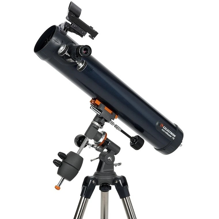 Main image of Celestron Astromaster 76EQ Telescope – Telescope > Reflector Telescopes | Shop at Vorion Scientific India