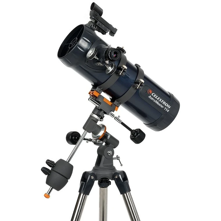 Main image of Celestron Astromaster 114EQ Telescope – Telescope > Reflector Telescopes | Shop at Vorion Scientific India