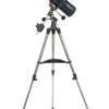 Side view of Celestron Astromaster 114EQ Telescope – Telescope > Reflector Telescopes | Shop at Vorion Scientific India