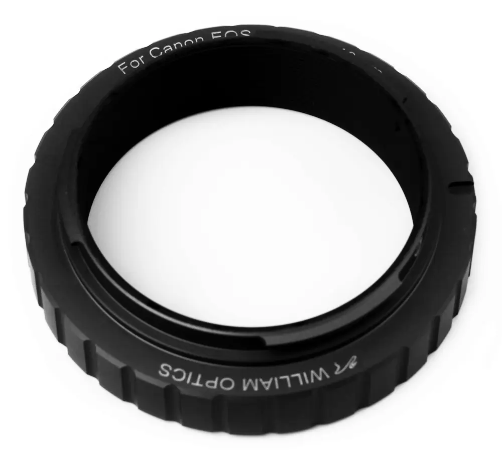 Side view of William Optics 48mm T mount for Canon EOS – Accessories > Adapters Spacers Converters Tilters | Shop at Vorion Scientific India
