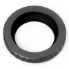 Side view of William Optics 48mm T mount for Pentax K - Black – Accessories > Adapters Spacers Converters Tilters | Shop at Vorion Scientific India