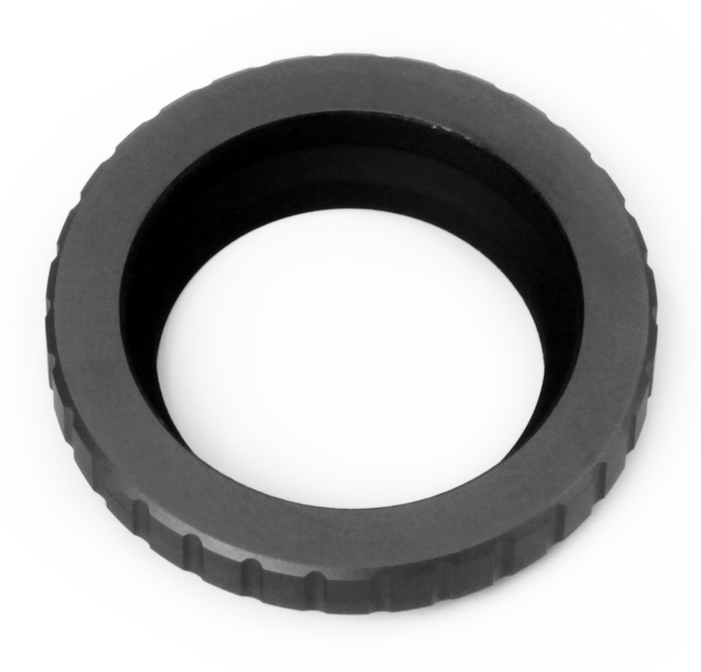 Side view of William Optics 48mm T mount for Pentax K - Black – Accessories > Adapters Spacers Converters Tilters | Shop at Vorion Scientific India