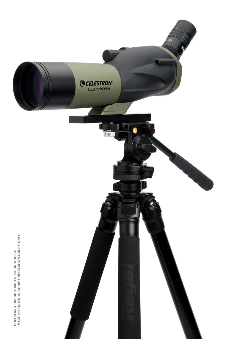 Side view of Celestron Ultima 65 - 45 Degree Spotting Scope with Smartphone Adapter – Spotting Scope | Shop at Vorion Scientific India